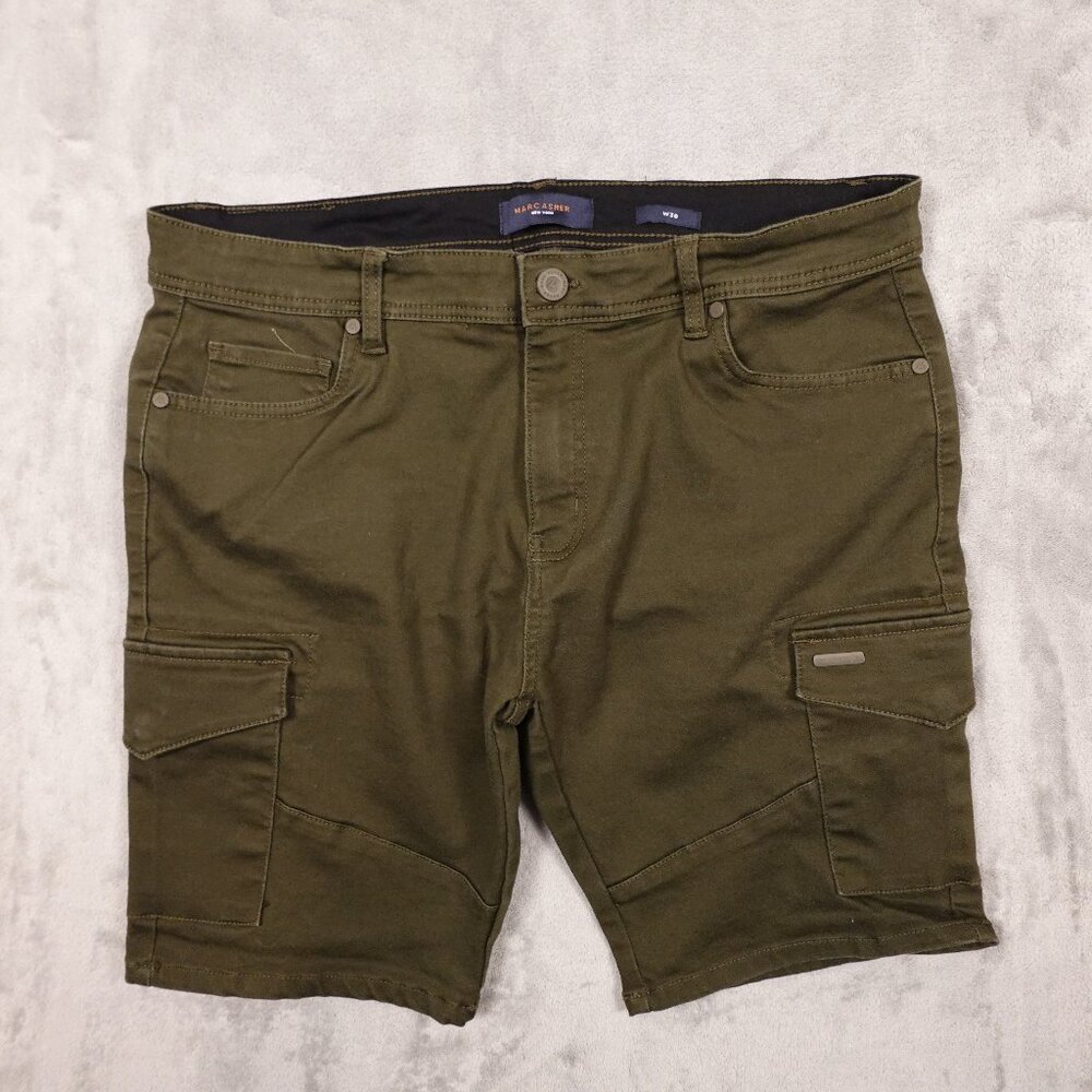 Marc Asher‎ cargo shorts men's 36 green New York